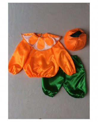 Карнавальный детский костюм "Апельсин" 
 Костюм состоит из: головной убор, рубаш. . фото 5