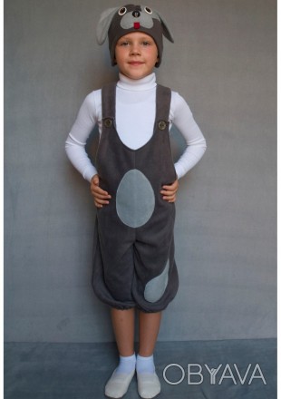 Детский карнавальный костюм для мальчика «СОБАЧКА»
Основная ткань: флис
Замеры:
. . фото 1