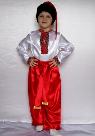 Детский карнавальный костюм для мальчика «УКРАИНЕЦ»
Основная ткань: атлас
Отдело. . фото 2