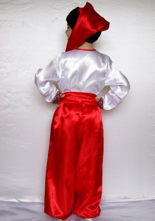 Дитячий карнавальний костюм для хлопчика «УКРАЇНЦЕ»
Основна тканина: атлас
Оздоб. . фото 3