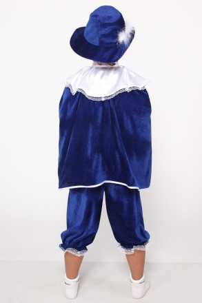 Детский карнавальный костюм для мальчика «МУШКЕТЁР».
Основная ткань: велюр;
Отде. . фото 4