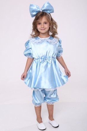 Детский карнавальный костюм для девочки «МАЛЬВИНА».
Основная ткань:. . фото 3