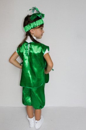 Дитячий карнавальний костюм «МОРКВА».
Основна тканина: атлас;
Наповнювач: синтеп. . фото 4