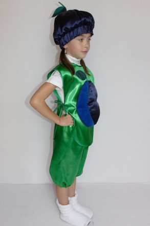 Детский карнавальный костюм "СЛИВА"
Основная ткань: атлас
Наполнитель: синтепон
. . фото 3