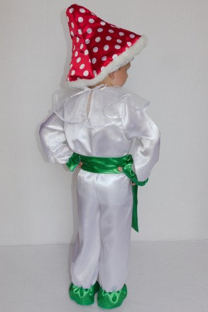 Детский карнавальный костюм для мальчика «МУХОМОР».
Основная ткань: атлас;
Отдел. . фото 4