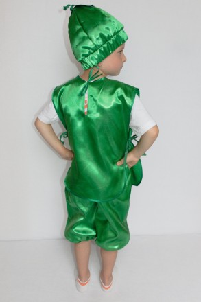 Дитячий карнавальний костюм "ОГІРОК"
Основна тканина: атлас
Наповнювач: синтепон. . фото 4