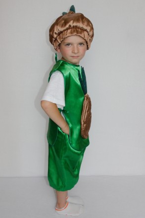 Детский карнавальный костюм «ЛУК».
Основная ткань: атлас;
Наполнитель: синтепон.. . фото 3