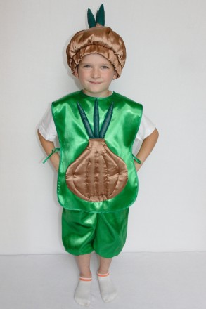 Детский карнавальный костюм «ЛУК».
Основная ткань: атлас;
Наполнитель: синтепон.. . фото 2