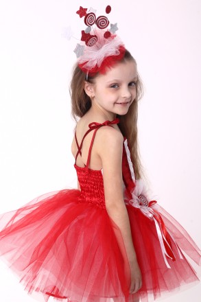 Дитячий карнавальний костюм для дівчинки «КОНФЕТА».
Основна тканина: атлас;
Оздо. . фото 5