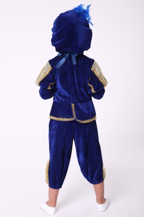 Дитячий карнавальний костюм для хлопчика «ПРИНЦ».
Основна тканина: велюр;
Обробн. . фото 4