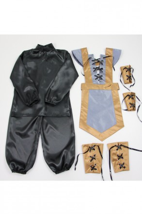 Дитячий карнавальний костюм для хлопчика «САМУРАЙ».
Основна тканина: атлас;
Обро. . фото 5