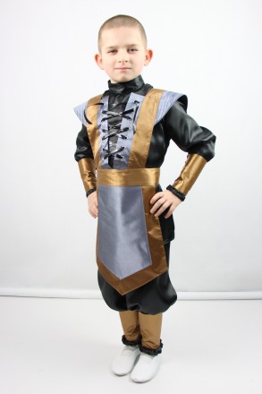 Дитячий карнавальний костюм для хлопчика «САМУРАЙ».
Основна тканина: атлас;
Обро. . фото 3