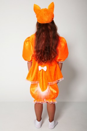 Детский карнавальный костюм для девочки «ЛИСИЧКА».
Основная ткань: велюр;
Отдело. . фото 4