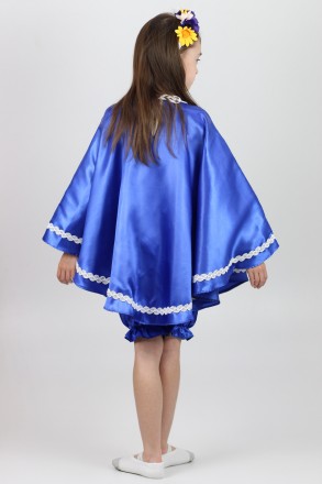 Детский карнавальный костюм для девочки «ВЕСНА-ЛЕТО».
Основная ткань: атлас;
Отд. . фото 4