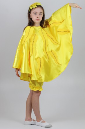Детский карнавальный костюм для девочки «СОЛНЫШКО»
Основная ткань: атлас
Отделоч. . фото 2