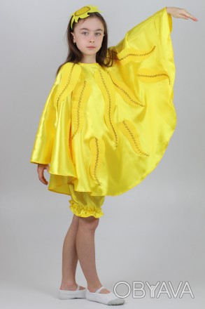 Детский карнавальный костюм для девочки «СОЛНЫШКО»
Основная ткань: атлас
Отделоч. . фото 1