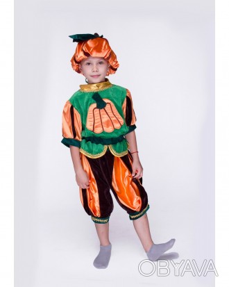 Дитячий карнавальний костюм "Гарбуз"
Дитячий карнавальний костюм гарбуз — гарбуз. . фото 1
