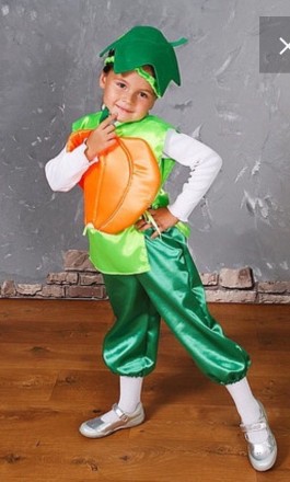 Дитячий карнавальний костюм "Гарбуз"
 Костюм складається з: сорочки із зображенн. . фото 2