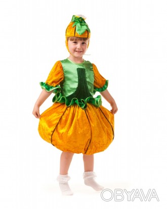 Дитячий карнавальний костюм "Гарбуз"
Дитячий карнавальний костюм для дівчинки.
У. . фото 1