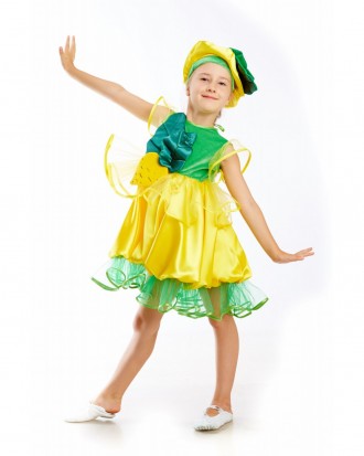 Детский карнавальный костюм РЕПКА для девочки.
В комплекте: головной убор, плать. . фото 2