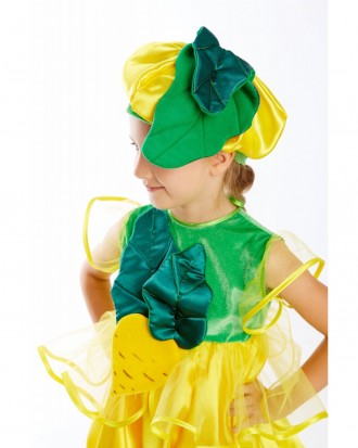 Детский карнавальный костюм РЕПКА для девочки.
В комплекте: головной убор, плать. . фото 3