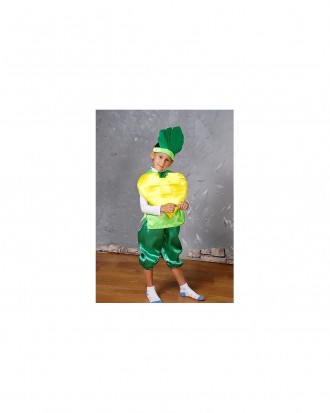 Детский карнавальный костюм Репка.В комплекте: головной убор, жилет - накидка , . . фото 3