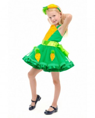 Детский карнавальный костюм "Морковка"
Детский карнавальный костюм МОРКОВКА для . . фото 4