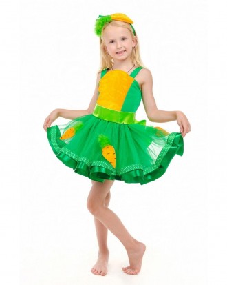 Детский карнавальный костюм "Морковка"
Детский карнавальный костюм МОРКОВКА для . . фото 5