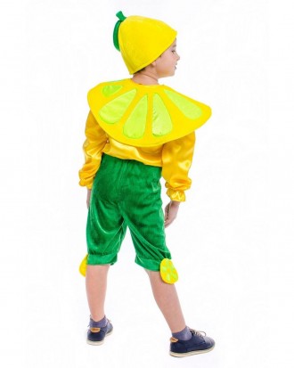 Детский карнавальный костюм «ЛИМОН».
Детский карнавальный костюм ЛИМОН.
В компле. . фото 4