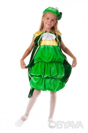 Дитячий карнавальний костюм "Горох" "Фасоль"
 Костюм складається з: головний убі. . фото 1