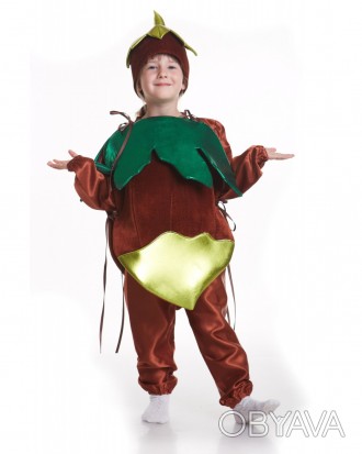 Детский карнавальный костюм "орех"
Детский карнавальный костюм ОРЕШЕК для мальчи. . фото 1