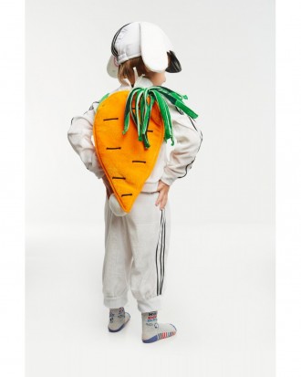 Дитячий карнавальний костюм "Зайка" білий
Карнавальний костюм Заєць спортсмен. У. . фото 4