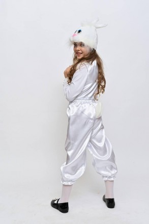 Детский карнавальный костюм "Зайка" белый
Детский карнавальный костюм Белый зайч. . фото 5