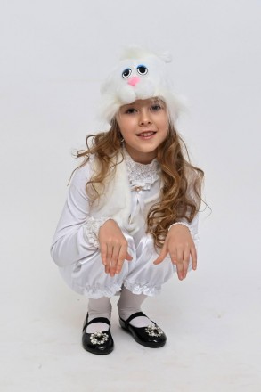 Детский карнавальный костюм "Зайка" белый
Детский карнавальный костюм Белый зайч. . фото 7