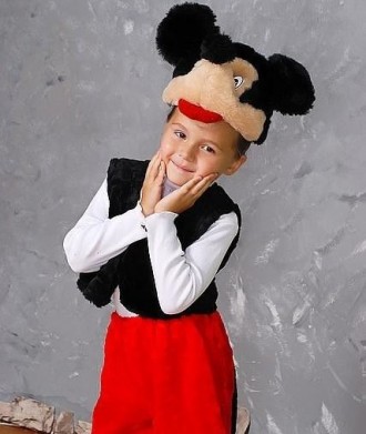 Детский карнавальный костюм "Микки Маус"
Карнавальный костюмМикки-Мауса. В комп. . фото 3