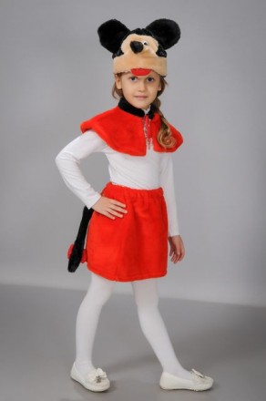  Детский карнавальный костюм "Микки Маус"для девочки
Детский карнавальный костюм. . фото 3