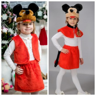  Дитячий карнавальний костюм "Мікі Маус"для дівчинки
Дитячий карнавальний костюм. . фото 2