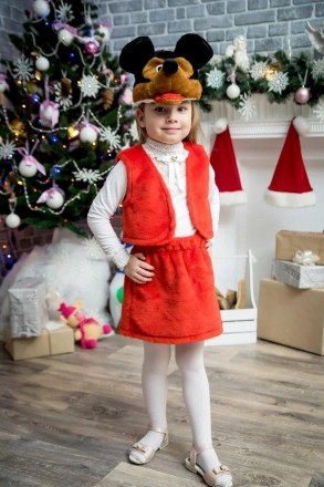  Детский карнавальный костюм "Микки Маус"для девочки
Детский карнавальный костюм. . фото 6