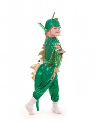 Дитячий карнавальний костюм "Дракоша"
 
Дитячий карнавальний костюм Дракон, драк. . фото 3