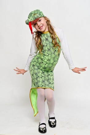 Дитячий новорічний костюм "Змія"
 
Дитячий карнавальний костюм.
У комплекті: гол. . фото 4