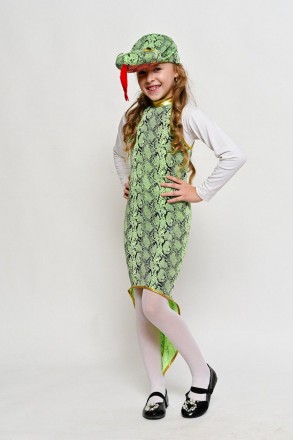 Дитячий новорічний костюм "Змія"
 
Дитячий карнавальний костюм.
У комплекті: гол. . фото 8
