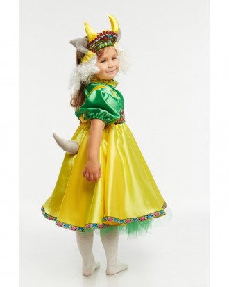Дитячий новорічний костюм "Козочка" для дівчинки
Дитячий карнавальний костюм "Ко. . фото 3