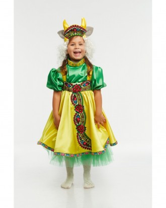 Дитячий новорічний костюм "Козочка" для дівчинки
Дитячий карнавальний костюм "Ко. . фото 2