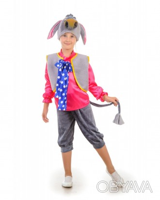  Детский новогодний костюм "Ослик" 
Детский карнавальный костюм ослика. В компле. . фото 1