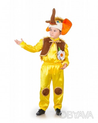 Дитячий карнавальний костюм Мамонтеня.
Розмір:110 см - 120 см
В комплекті: голов. . фото 1