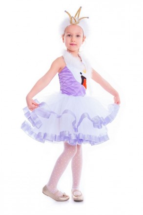 Новорічний костюм на дівчинку "Принцеса лебідь"
Дитячий карнавальний костюм прин. . фото 3