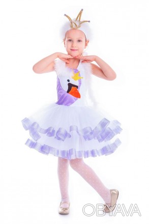 Новогодний костюм на девочку "Принцесса лебедь"
Детский карнавальный костюм прин. . фото 1
