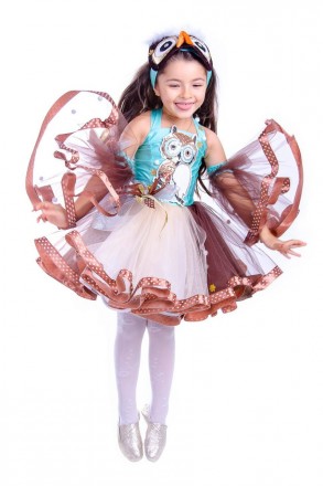 Дитячий новорічний костюм "Сова" для дівчинки
Дитячий карнавальний костюм Сова д. . фото 5
