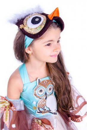 Дитячий новорічний костюм "Сова" для дівчинки
Дитячий карнавальний костюм Сова д. . фото 6