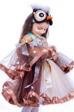Дитячий новорічний костюм "Сова" для дівчинки
Дитячий карнавальний костюм Сова д. . фото 7